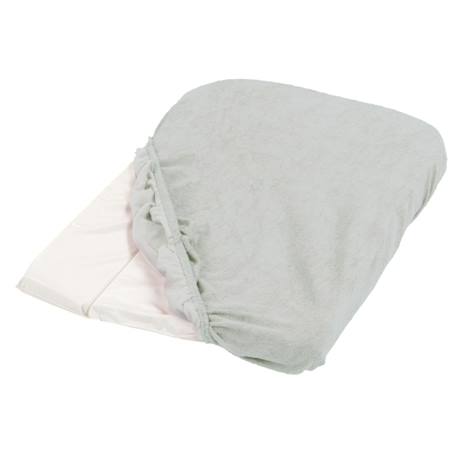 Tineo - Lot De 2 Housses De Matelas À Langer Gris Clair