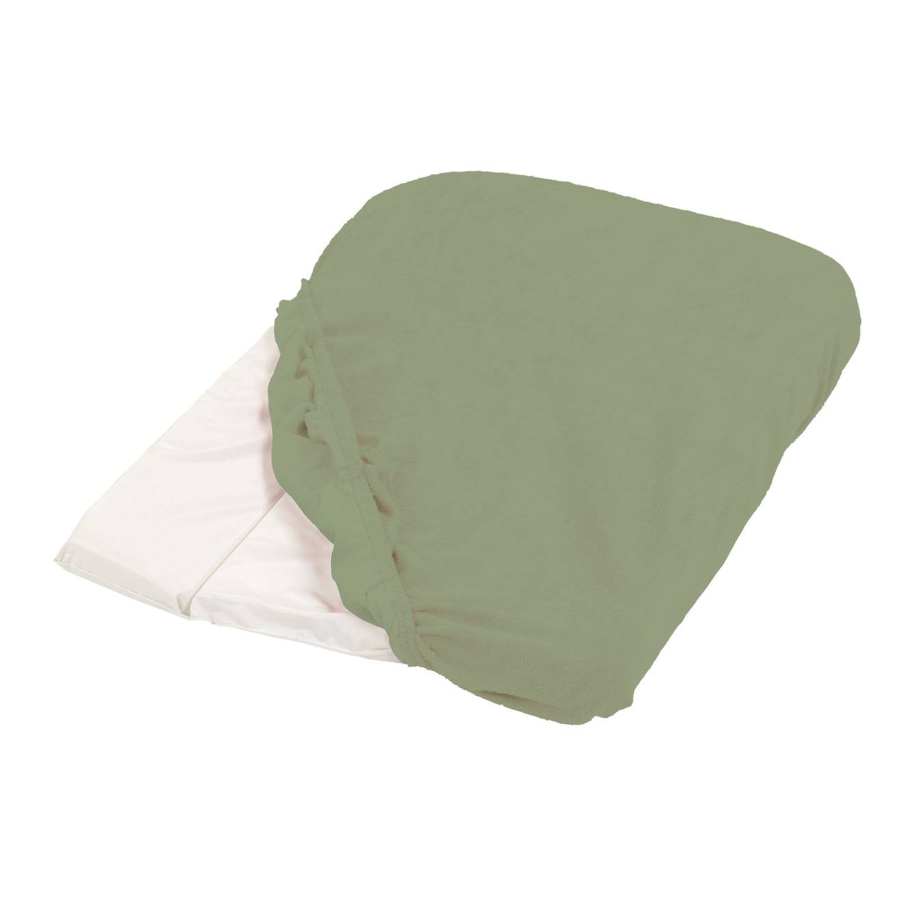 Housse De Matelas À Langer En Éponge Kaki