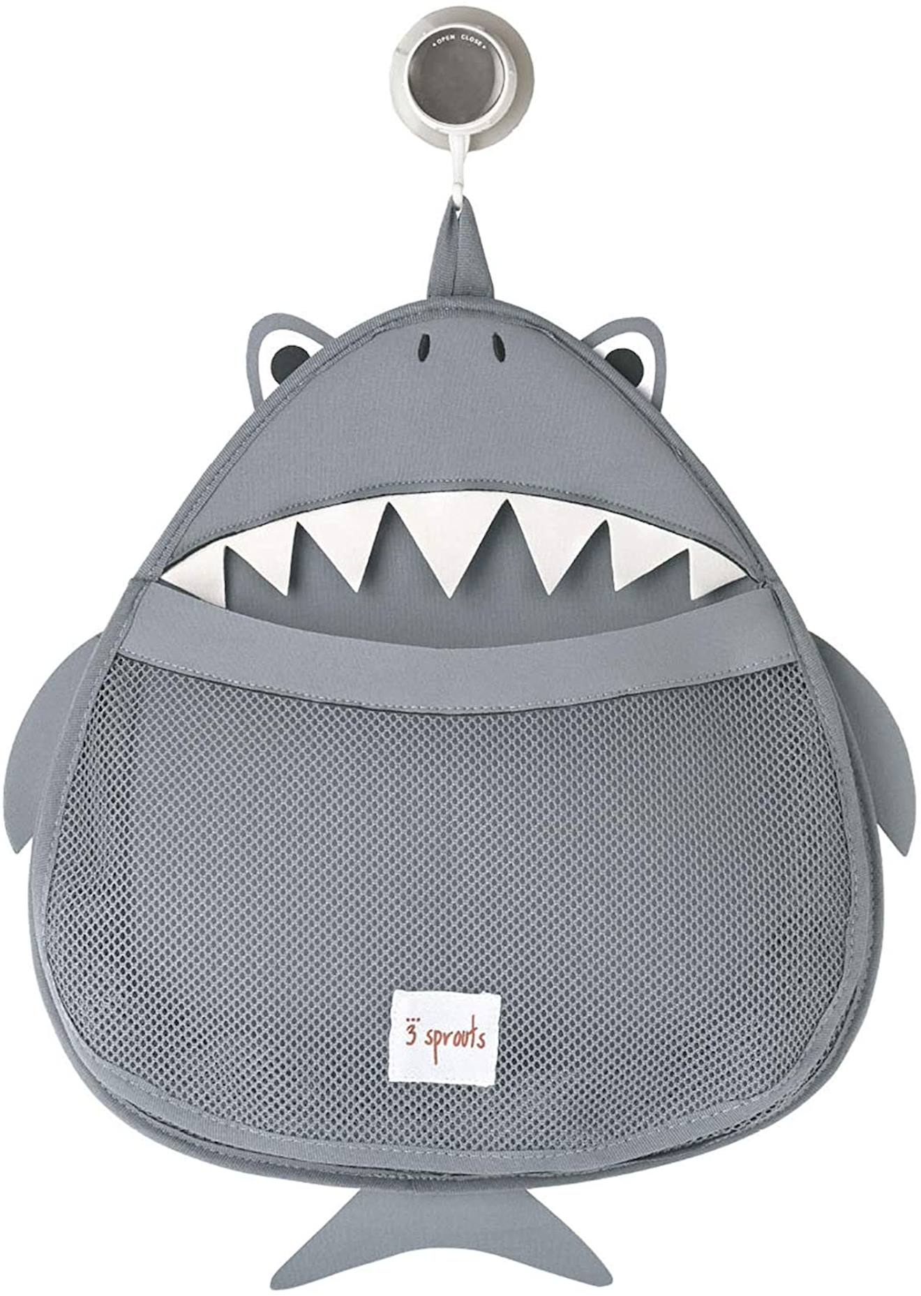 Filet De Rangement Pour Le Bain Requin Gris