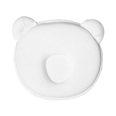Candide - Coussin Cale Tête Bébé P'tit Panda Blanc