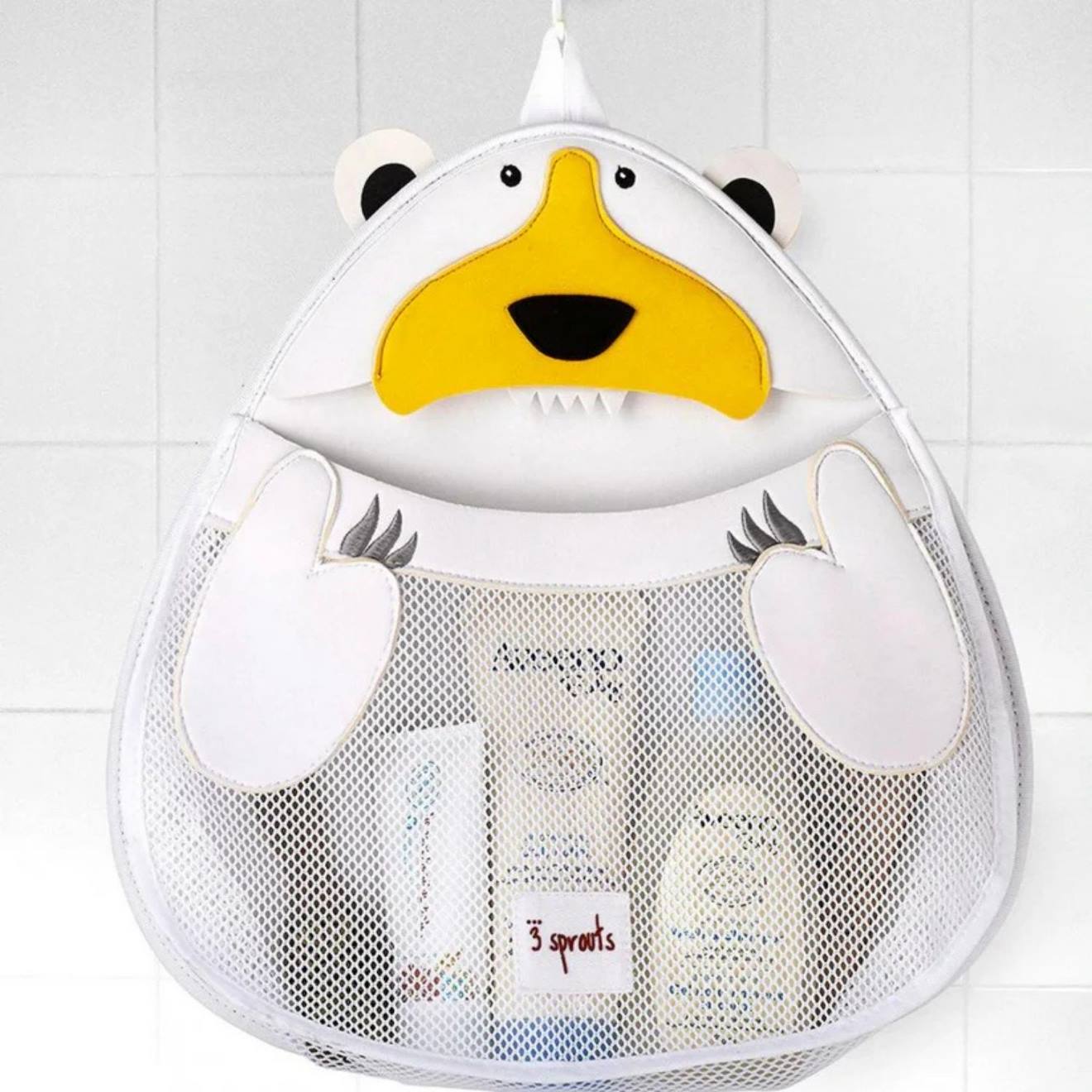 Filet De Rangement Pour Le Bain Ours Polaire Blanc (3 sprouts) - Image 3