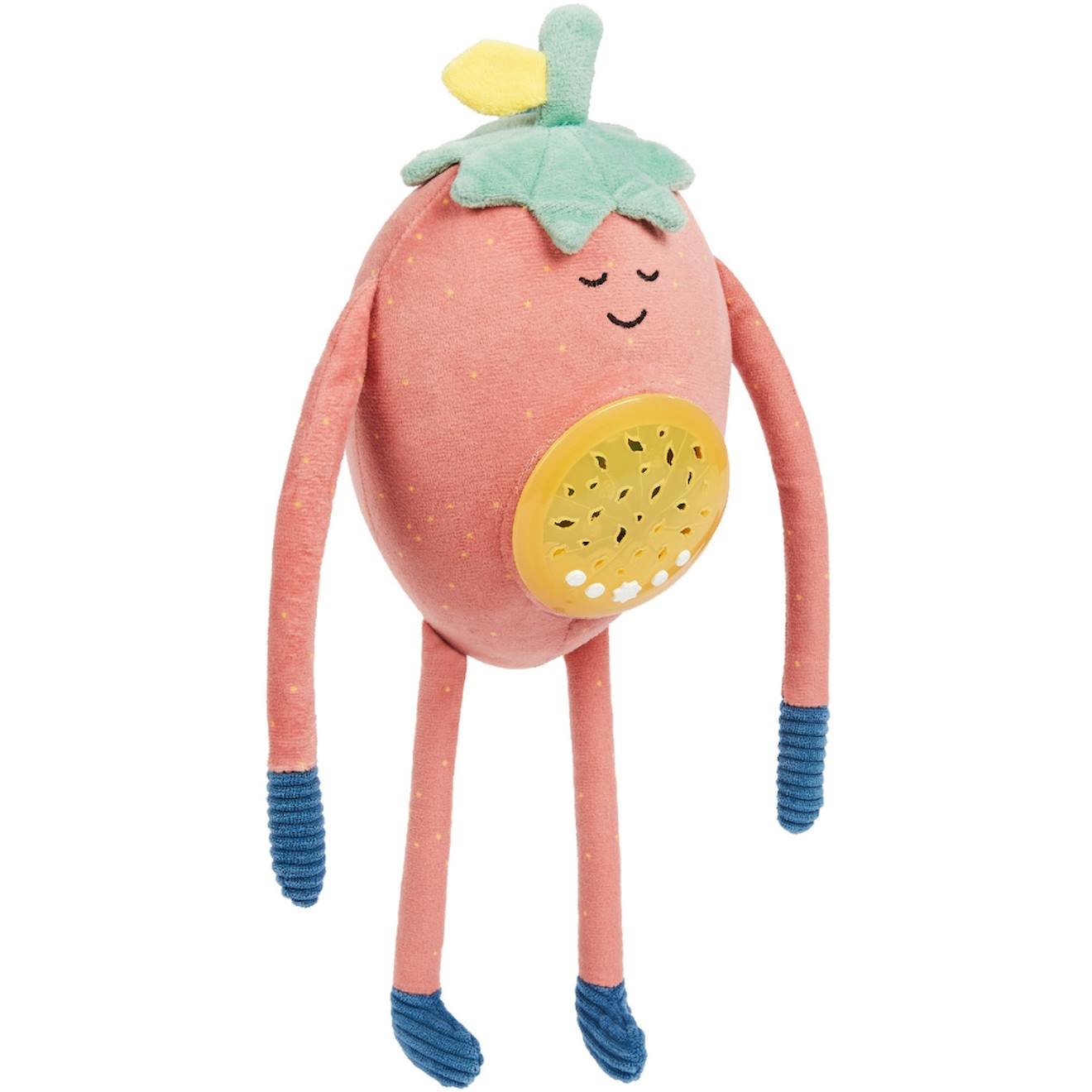 Veilleuse Peluche Les Dodus Barnabé Rose, Vert, Jaune