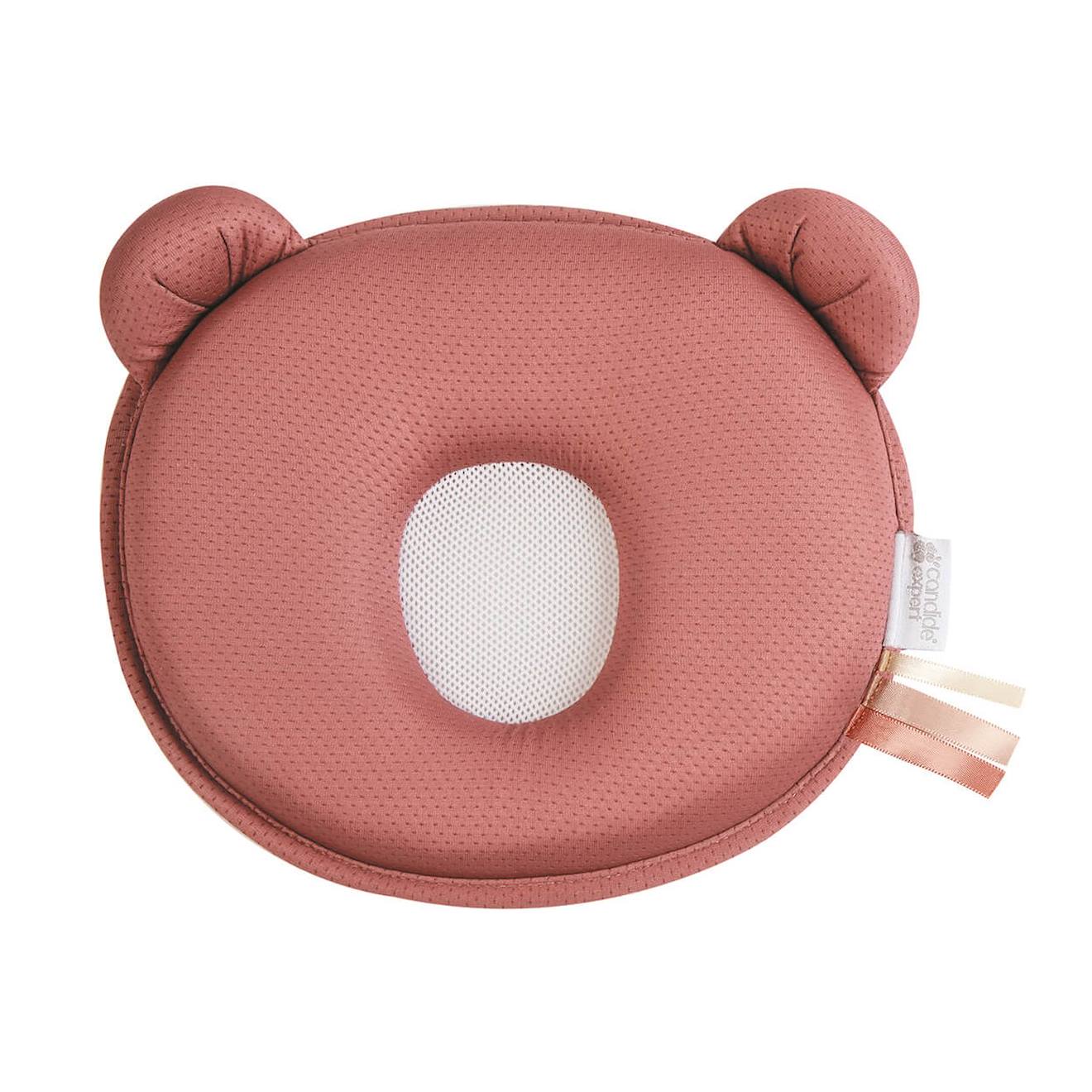 Coussin Cale Tête Bébé P'tit Panda Air+ Marsala