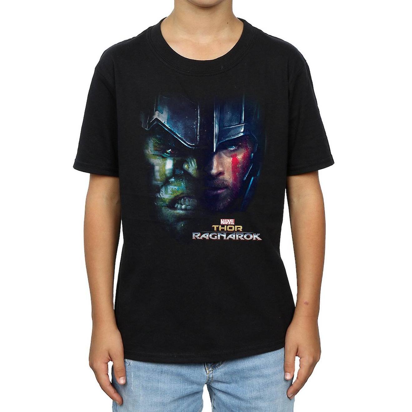 T-shirt En Coton Peigné De Qualité Supérieure Noir