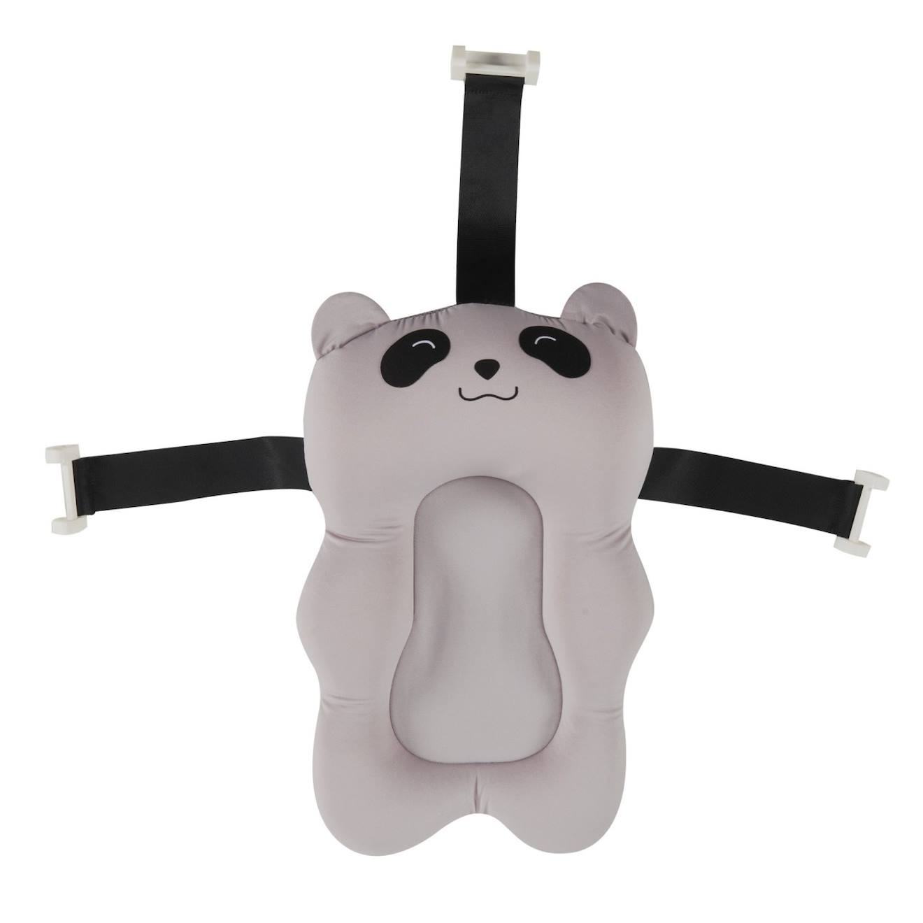 Coussin De Bain Ludique Panda Gris Clair