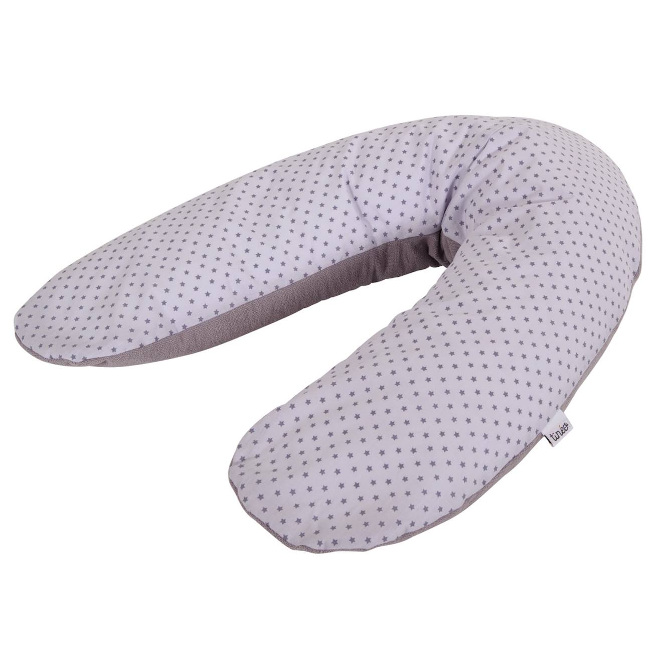 Coussin D'allaitement Et De Grossesse Éponge Gris