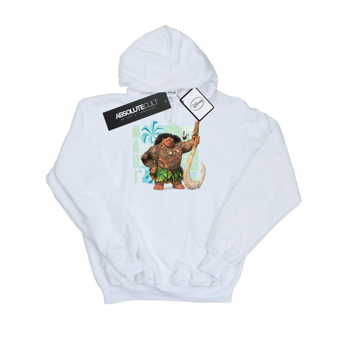 Sweat À Capuche Coton Disney Blanc