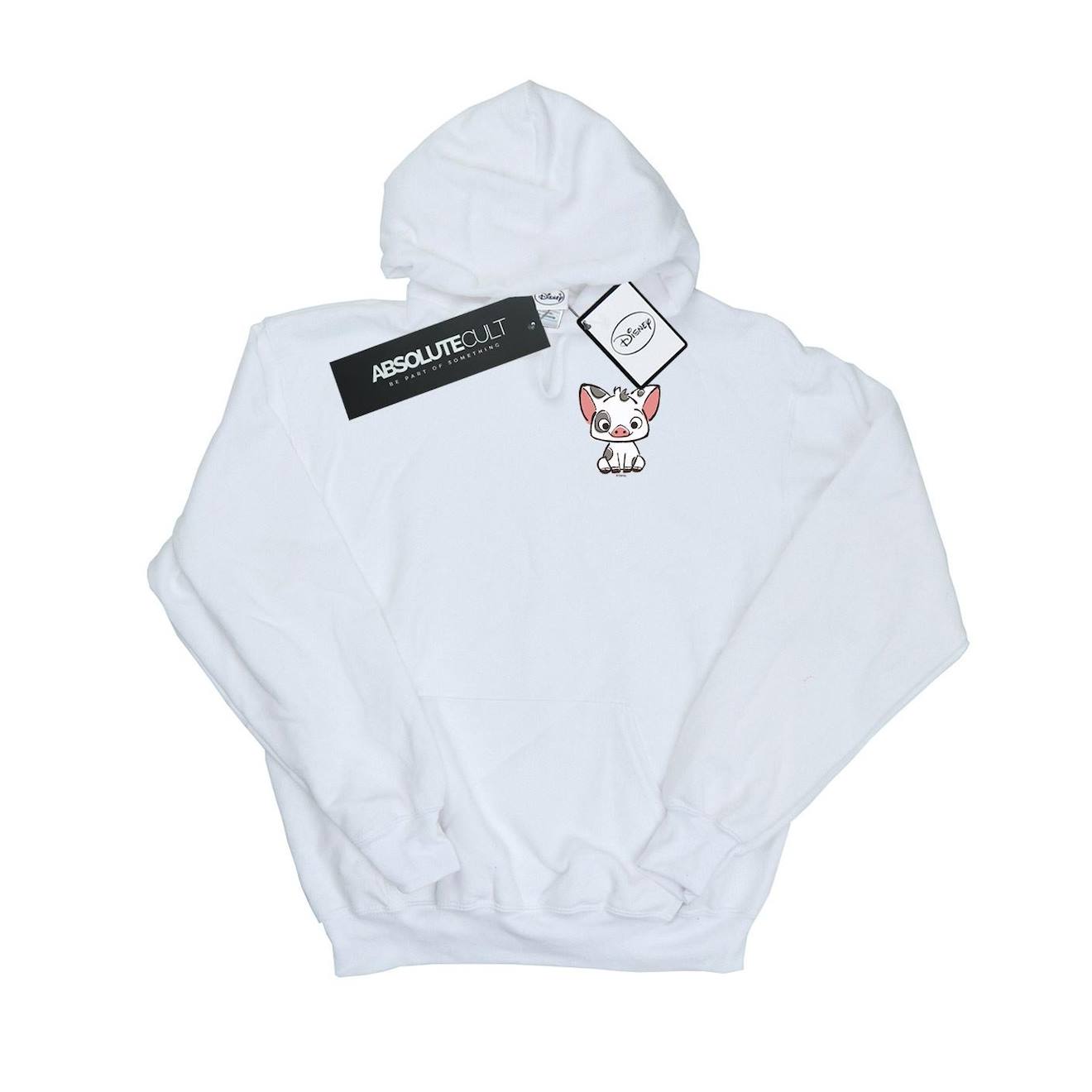 Sweat À Capuche Coton Disney Blanc