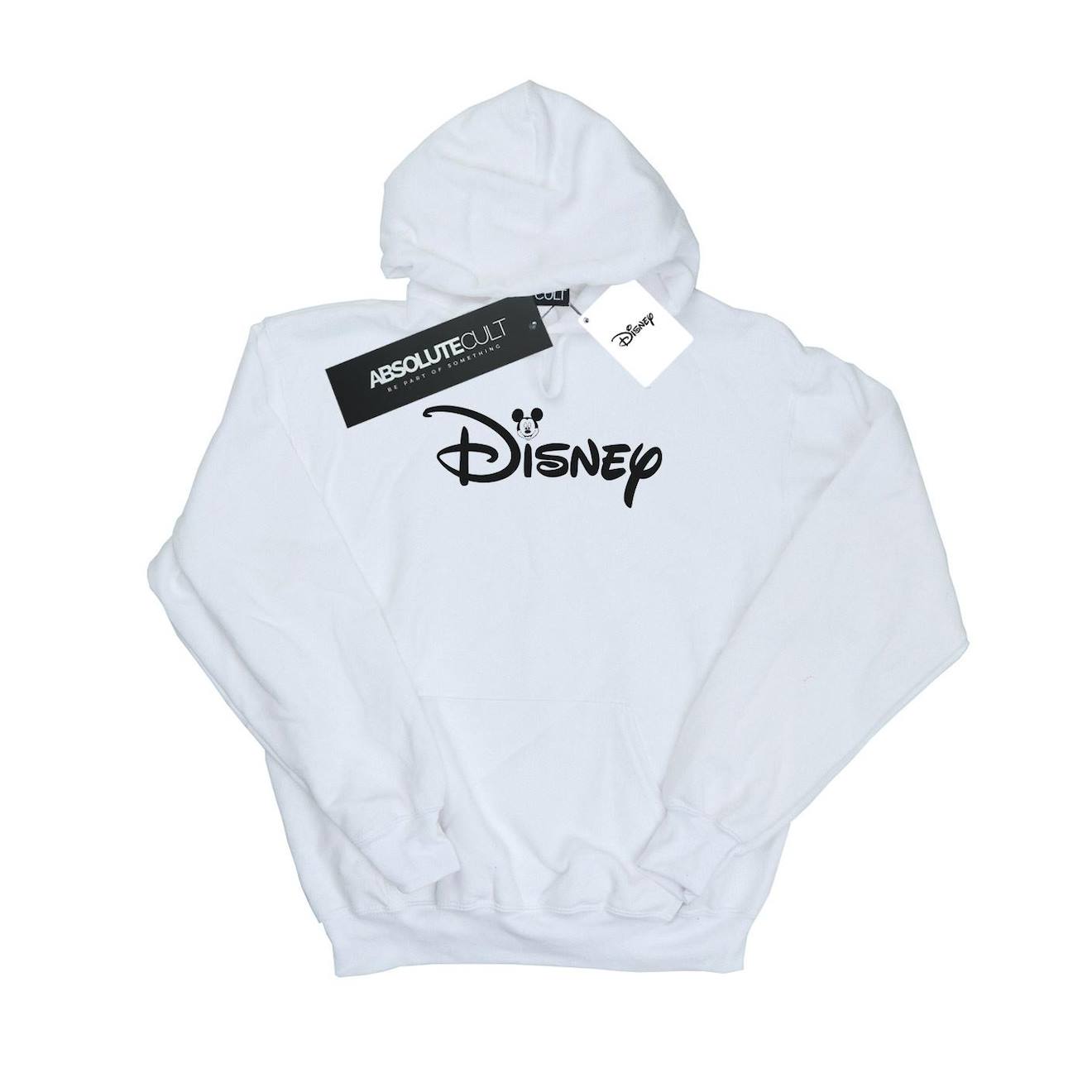 Sweat À Capuche Coton Disney Blanc