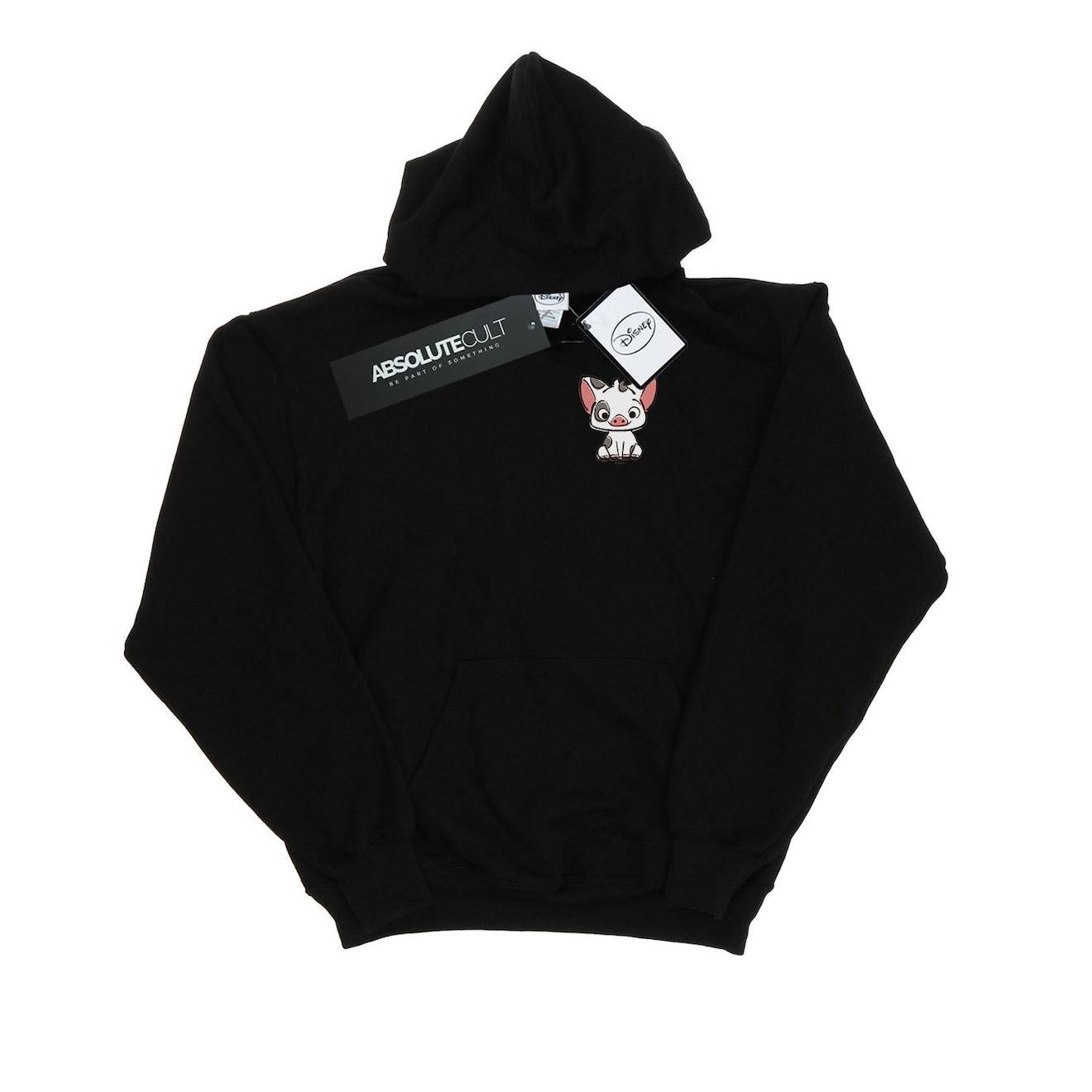 Sweat À Capuche Coton Disney Noir