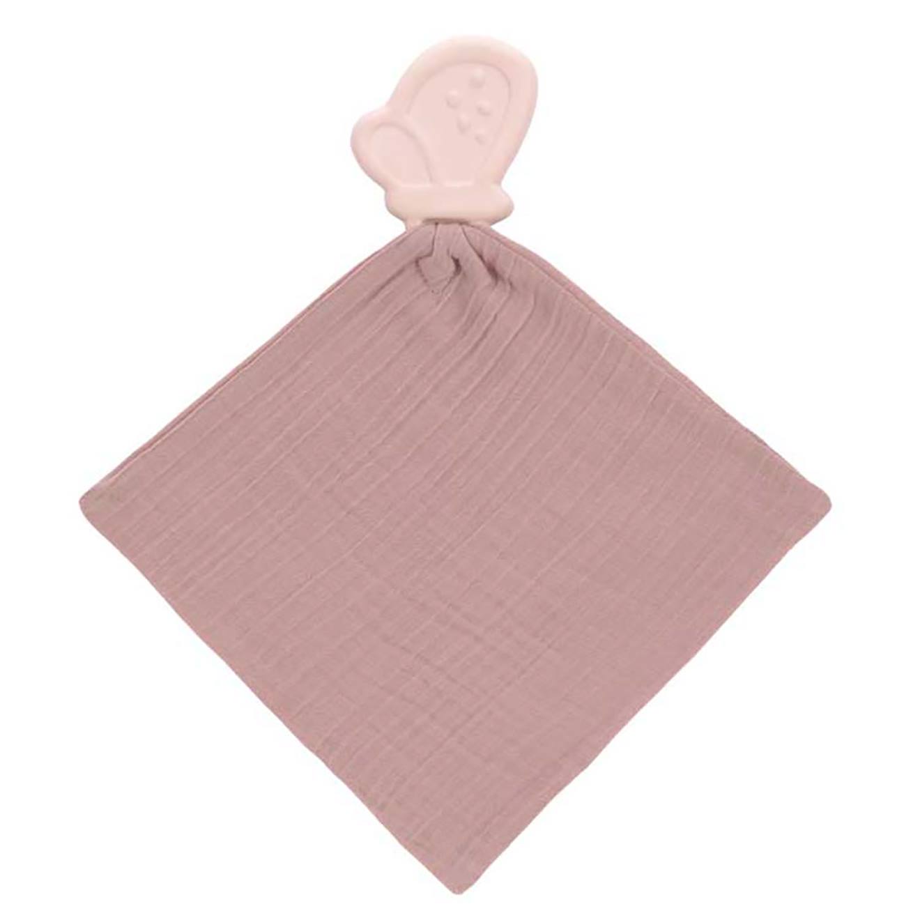 Doudou Lange Et Son Anneau De Dentition Rose