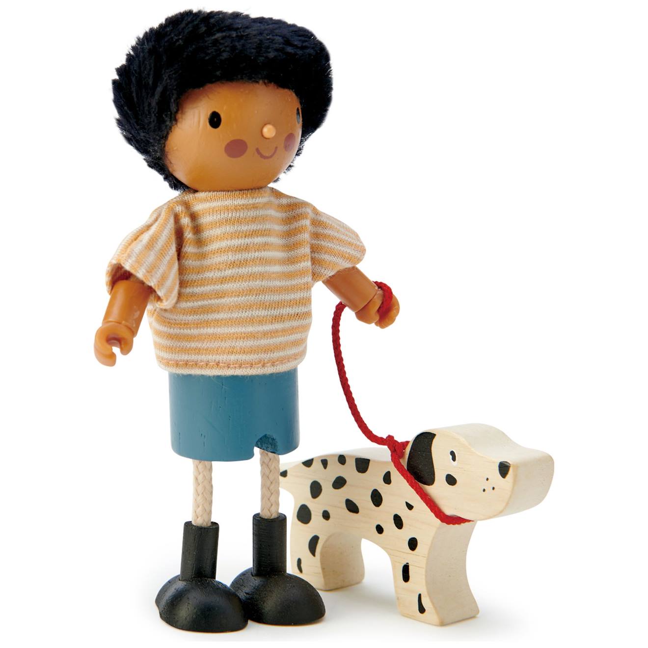 Poupée Monsieur Forrester Et Son Chien Multicolore
