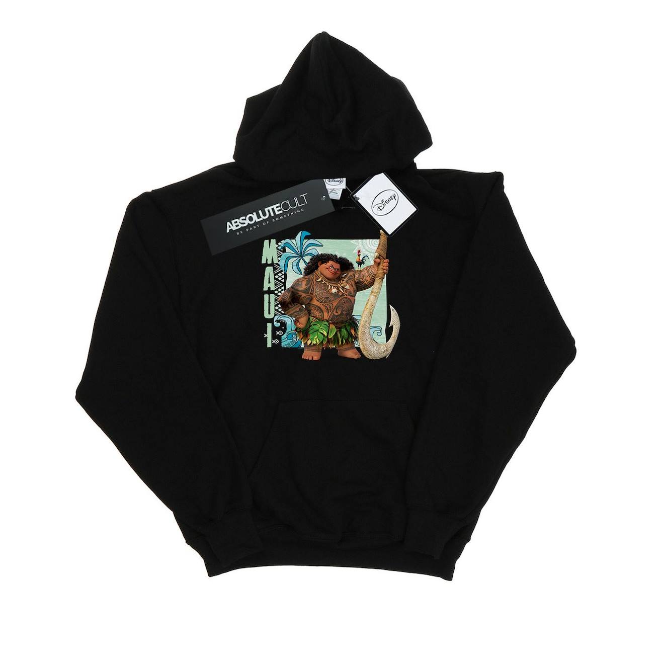 Sweat À Capuche Coton Disney Noir