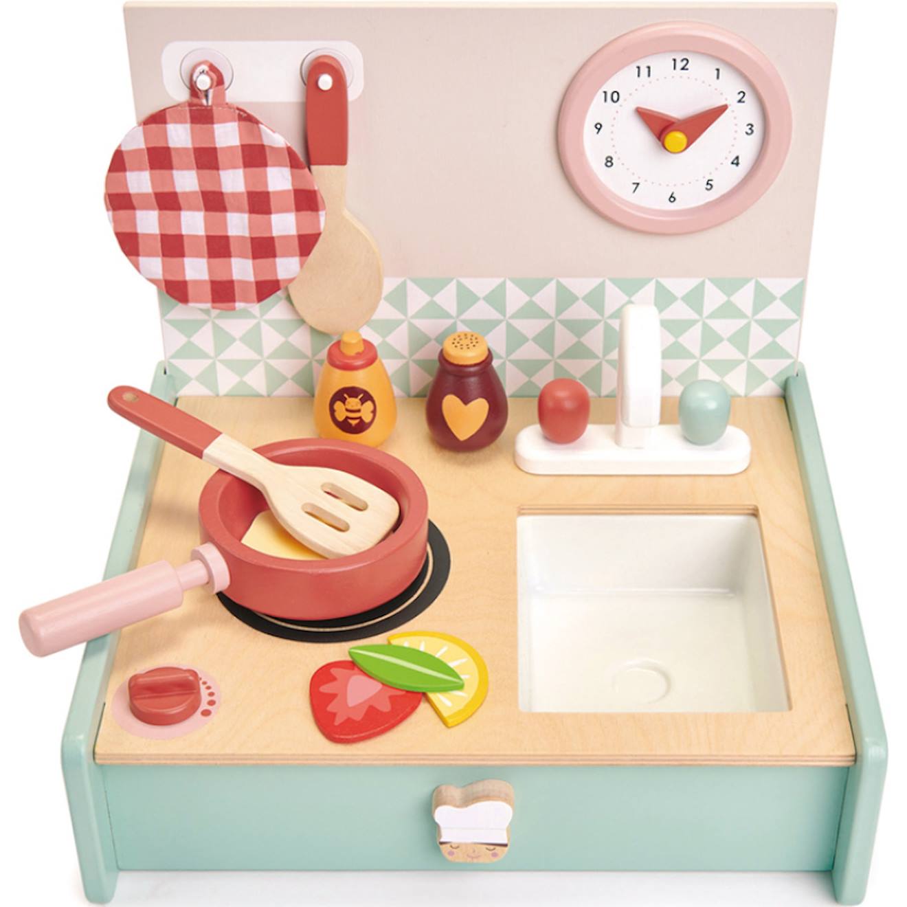 Cuisine Pliable Rose, Vert, Rouge