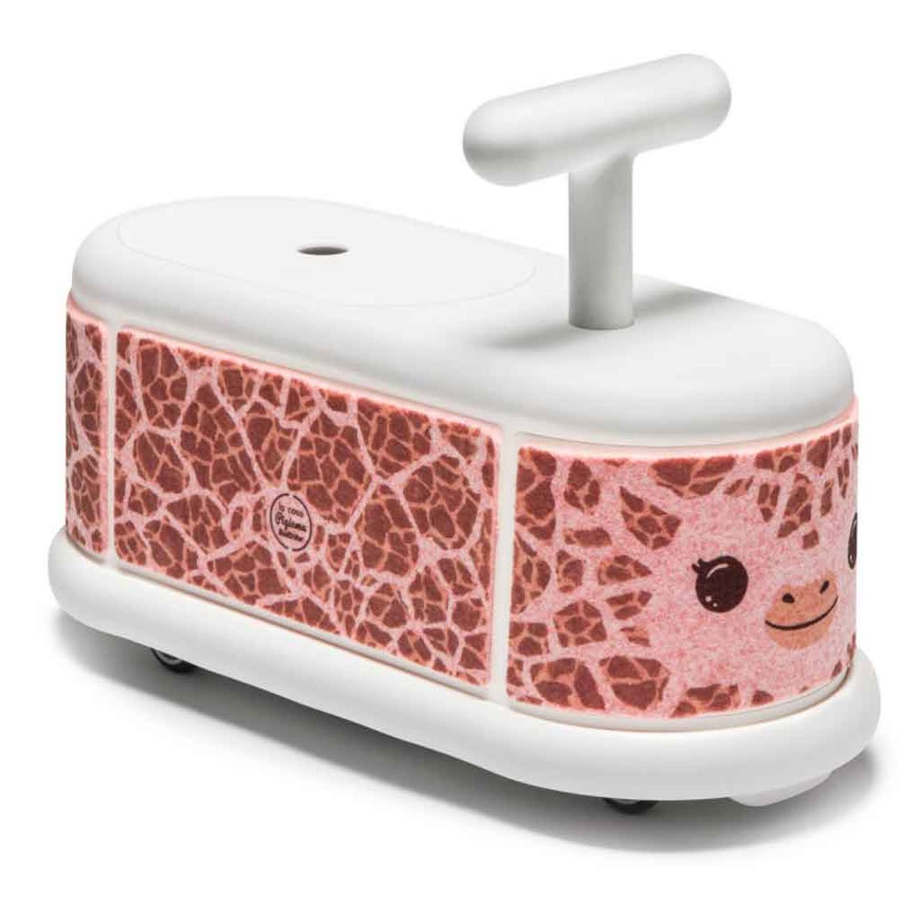 Porteur Écologique Imprimé Blanc/rose