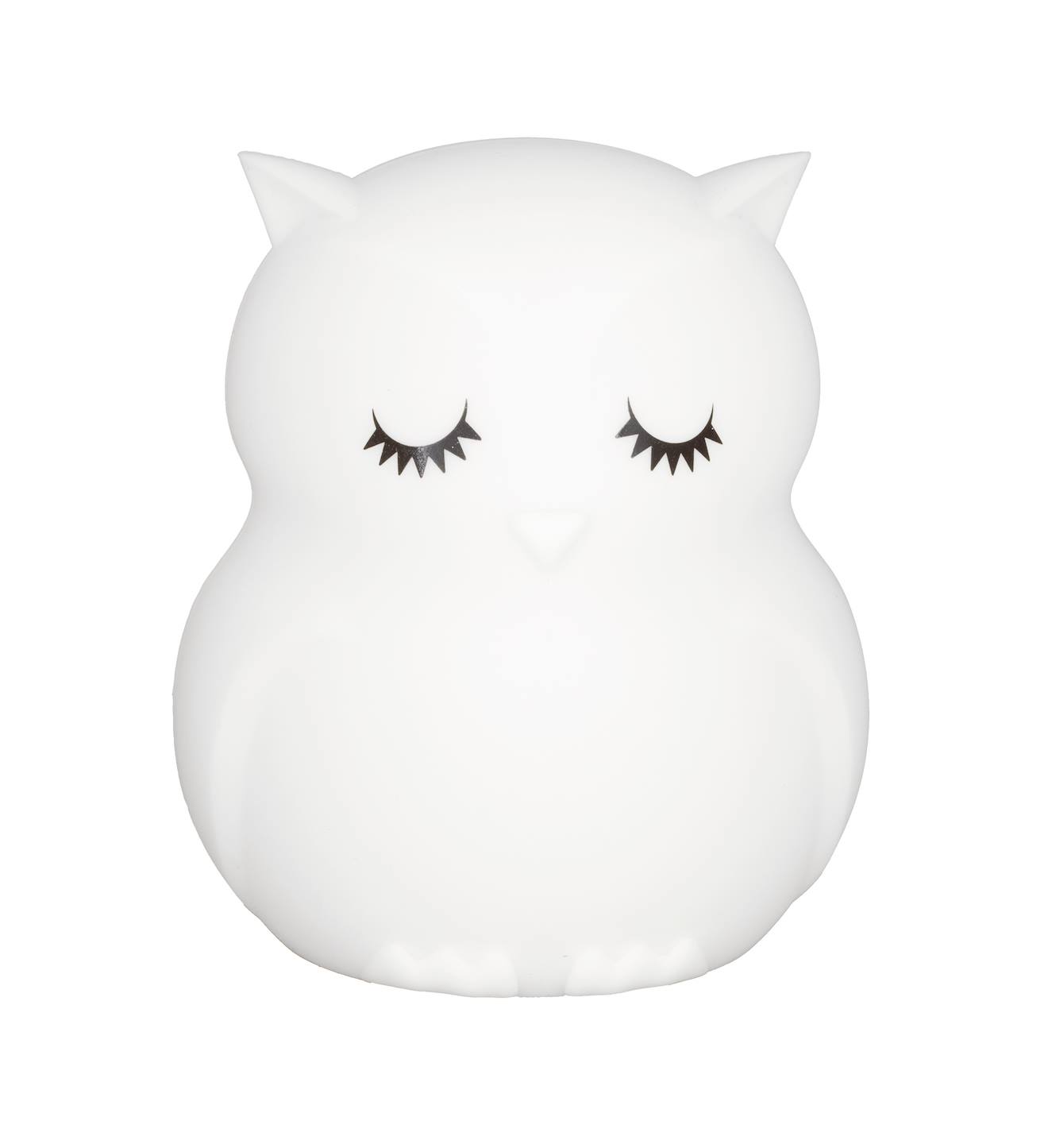 Petite Veilleuse Hibou Blanc