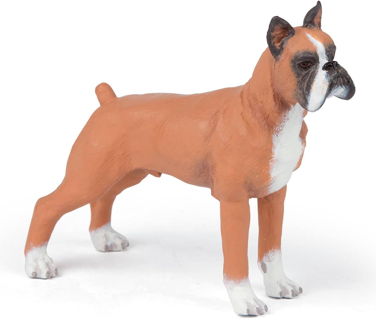 Figurine Chien Boxer Marron