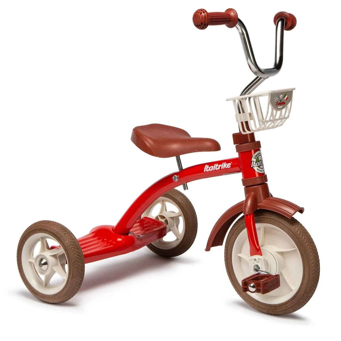 Tricycle Rétro Enfant 2 À 5 Ans Rouge