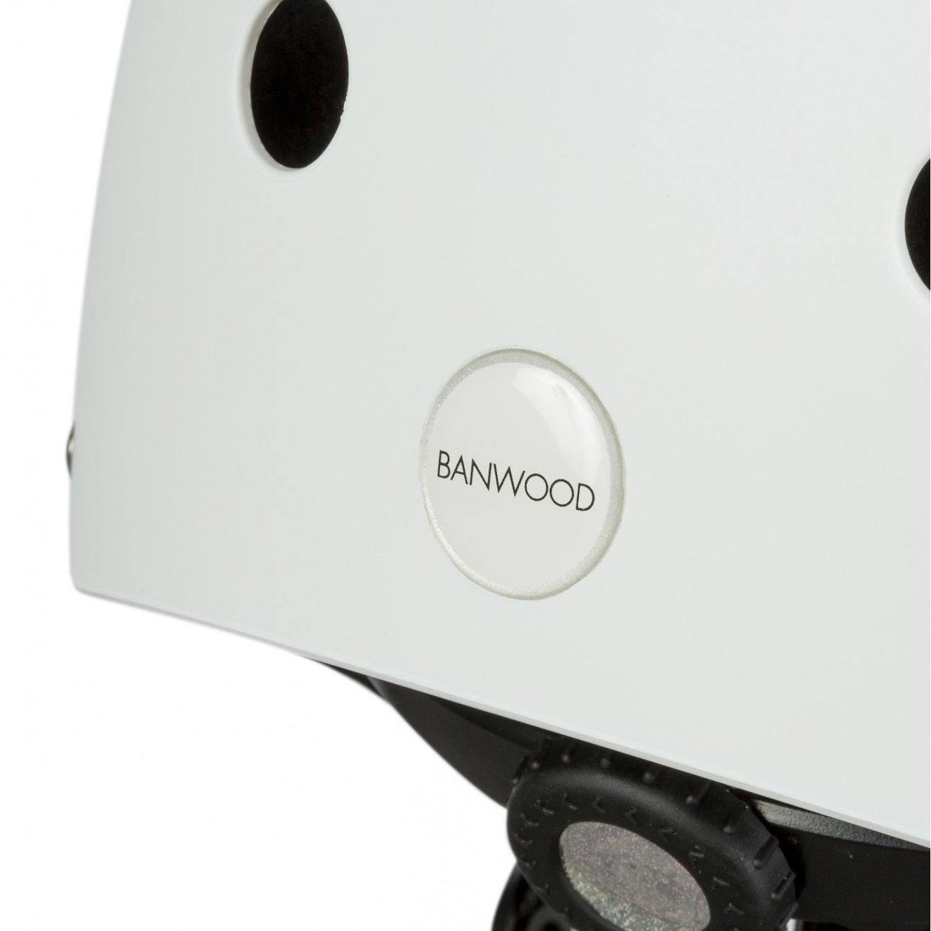 Casque De Vélo Abs Pour Enfants De 3 À 7 Ans Protection Blanc (Banwood) - Image 1