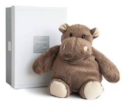 Jouet-Premier âge-Peluche hippo 14 cm