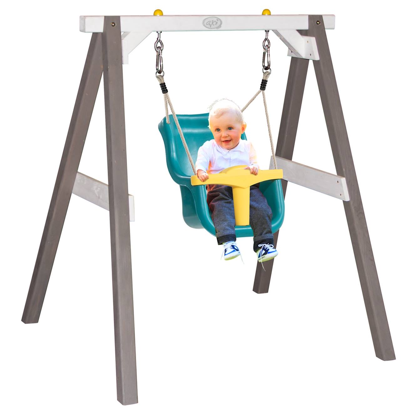 Portiquebalançoire Bébé Blanc