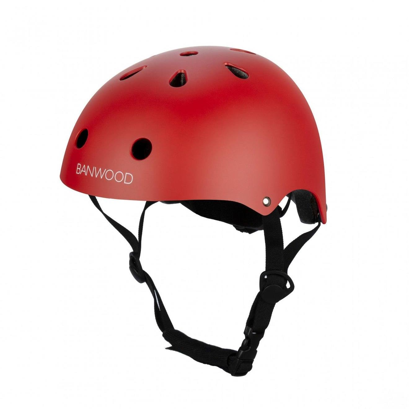 Casque De Vélo Abs Pour Enfants De 3 À 7 Ans Protection Rouge