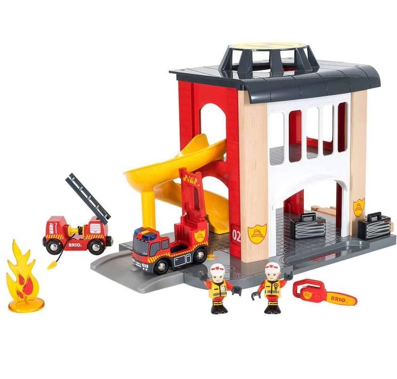 Caserne De Pompiers Rouge