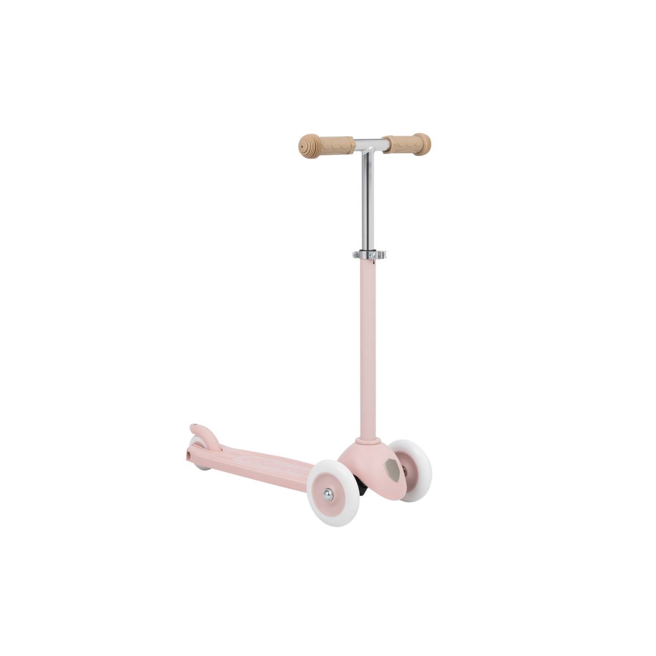 Eco Scooter En Plastique Recyclé Rose Dépalé