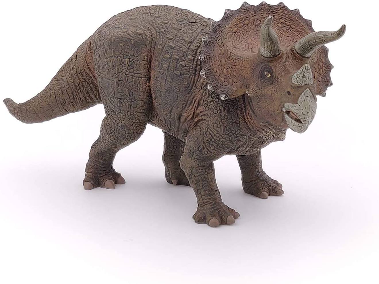 Figurine Tricératops Marron