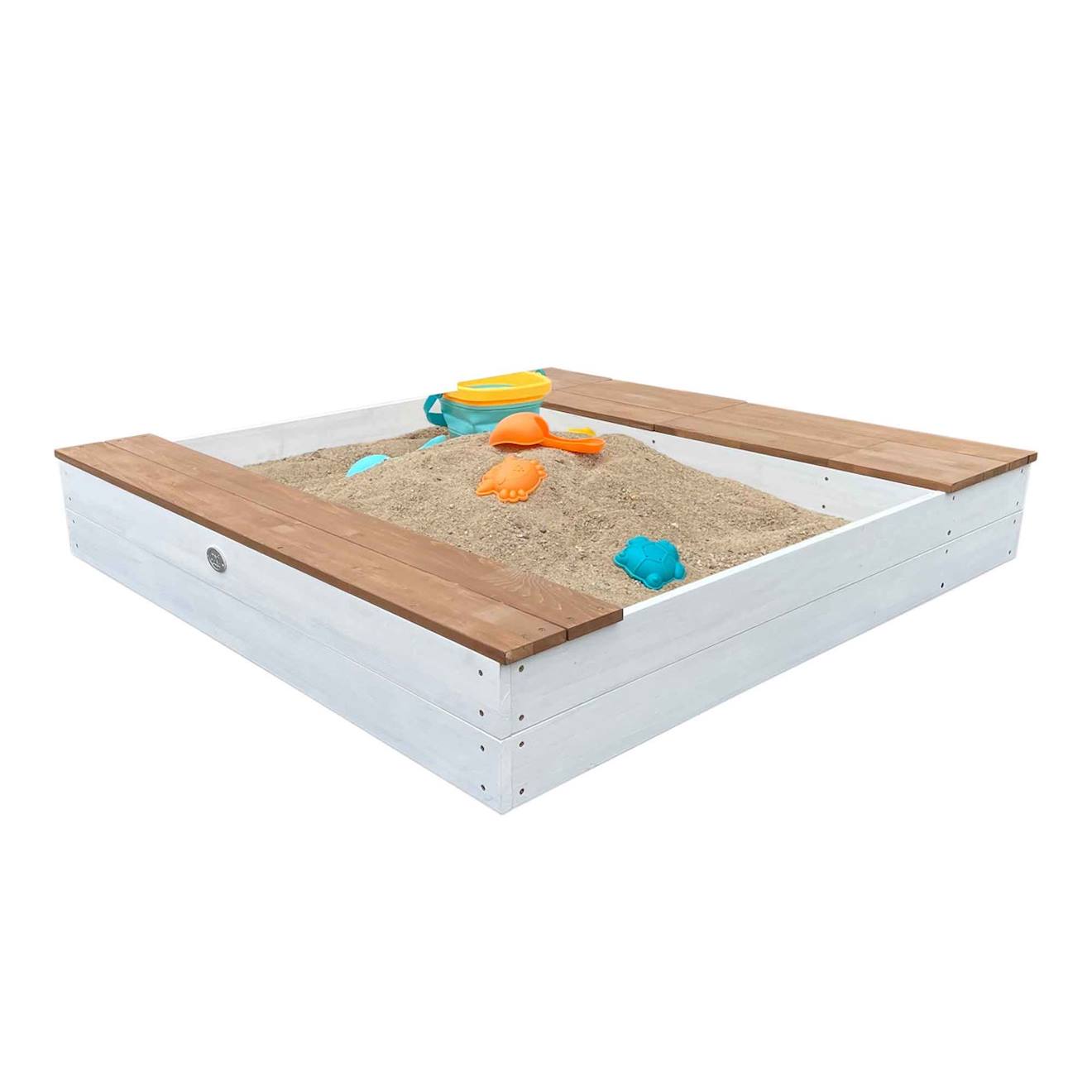 Bac À Sable Et Espace De Rangement Blanc