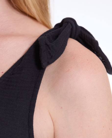 Combinaison de grossesse et d'allaitement canyon Noir+Ocean 4 - vertbaudet enfant 