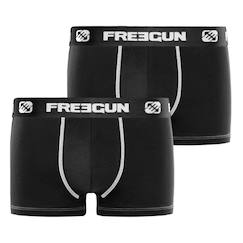 Lot de 2 boxers  coton noir  - vertbaudet enfant
