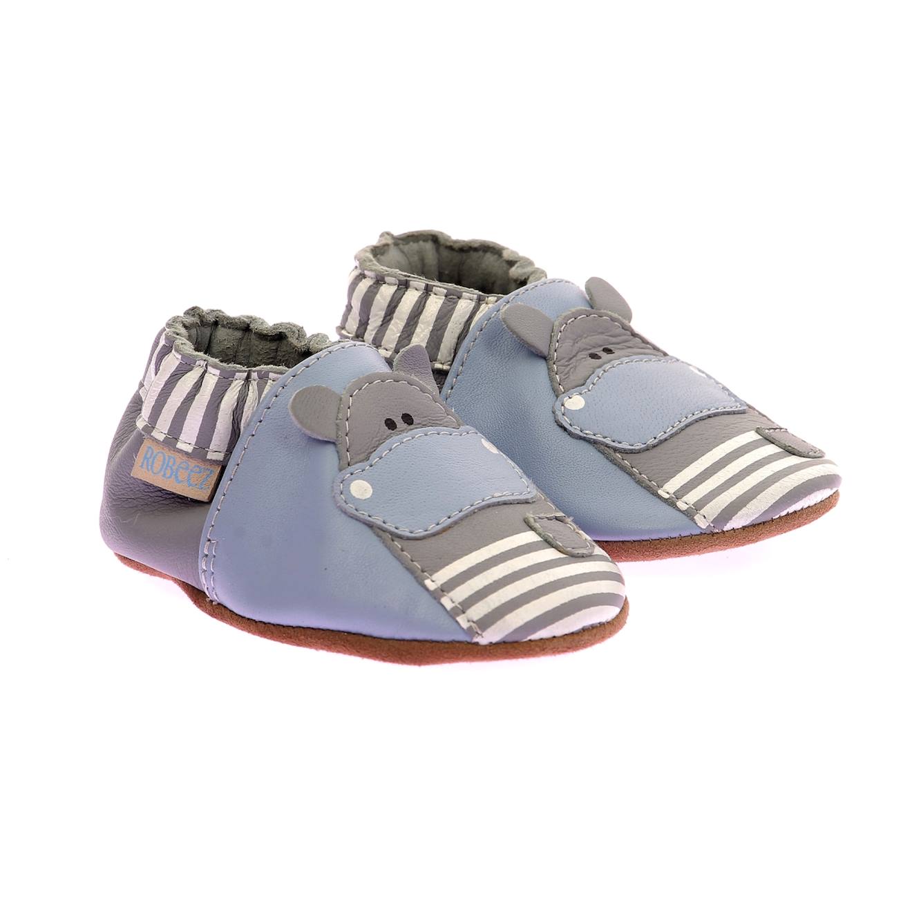 Chaussons Bébé Hippolyte Bleu Ciel