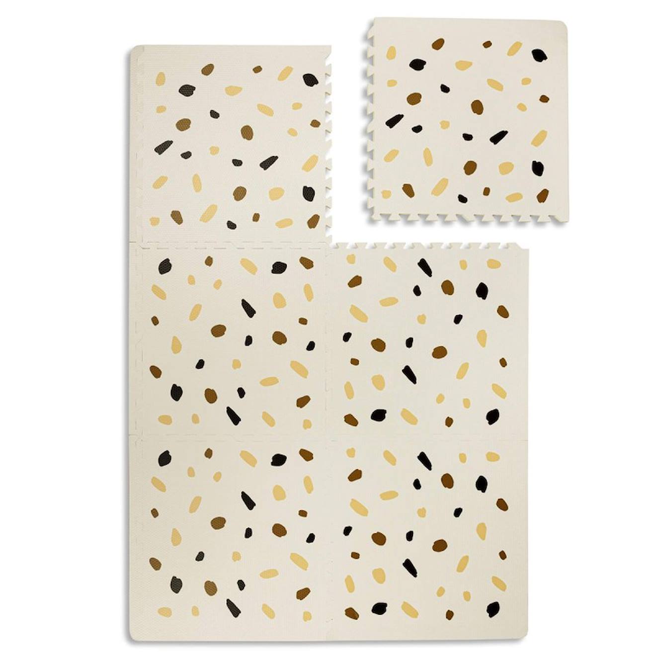 Tapis De Jeu Mousse À Assembler Confetti Multicolore