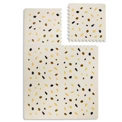 Linge de maison et décoration-Tapis de jeu mousse à assembler confetti