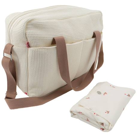 Domiva - Sac À Langer Ecru, Marron