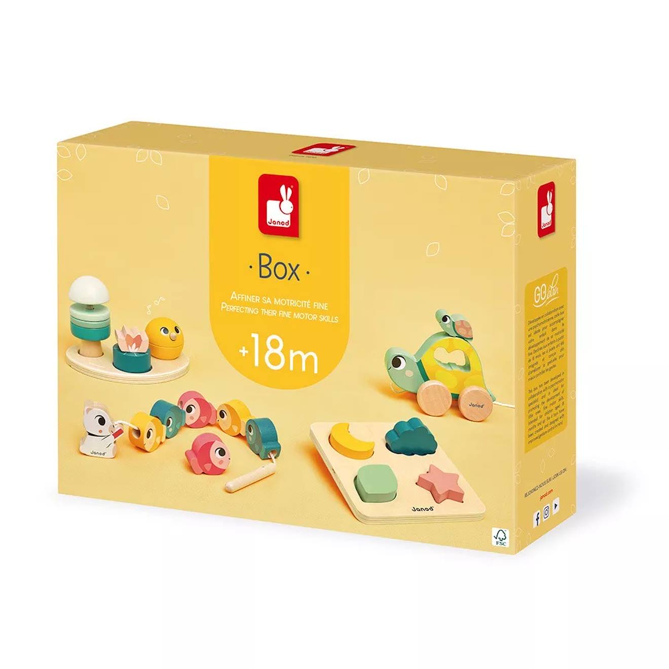 Coffret Motricité Fine 18 Mois Jaune
