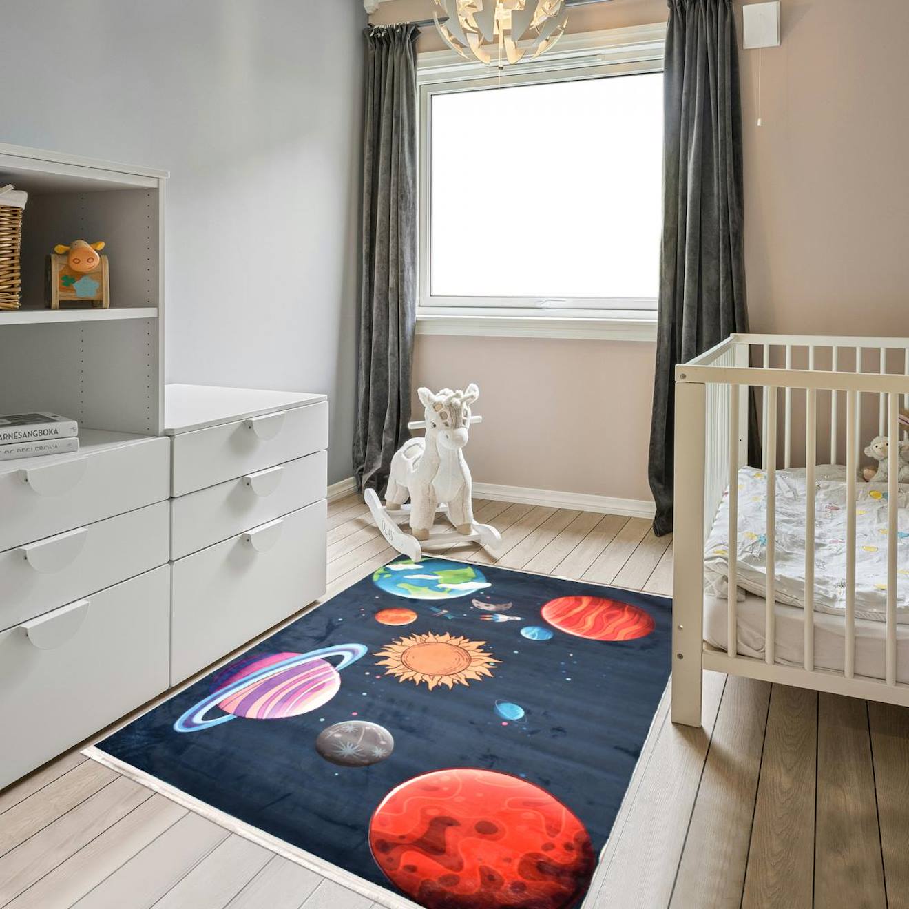 Tapis Enfant 6tem Très Doux Bleu