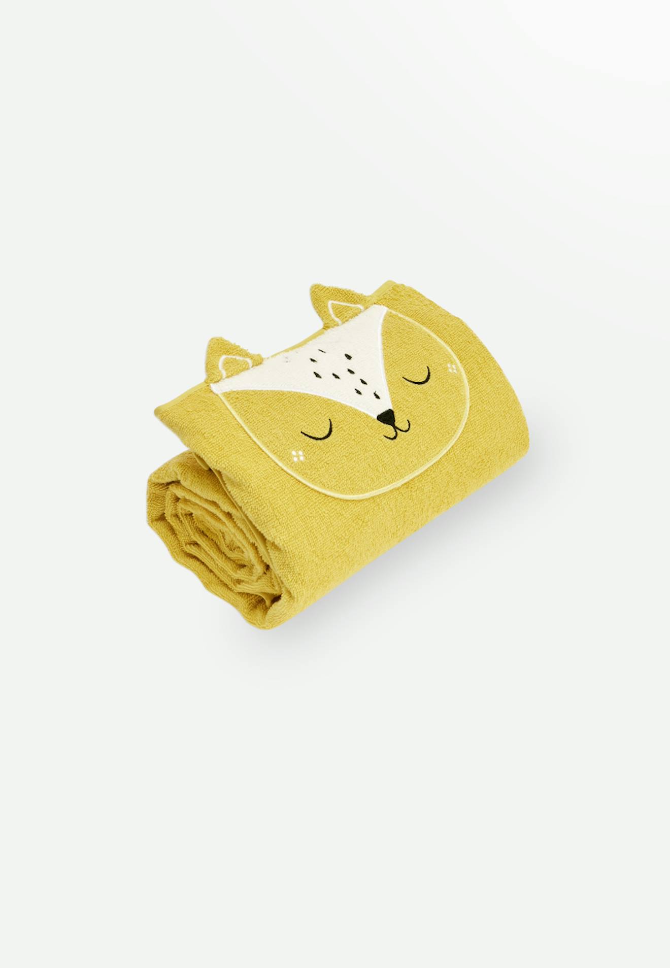 Serviette De Bain Bébé Merlin Ocre