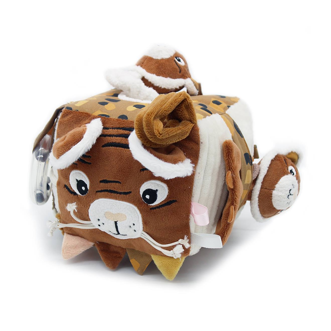 Cube D'activités Spéculos Le Tigre Marron