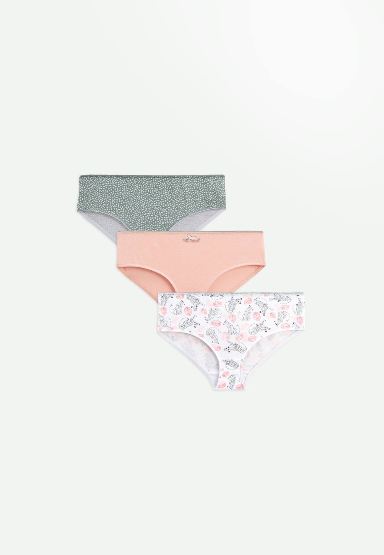 Lot De 3 Culottes Fille Free Spirit Multicolore