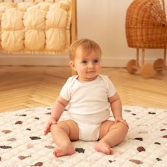 -Tapis bebe matelassé confetti