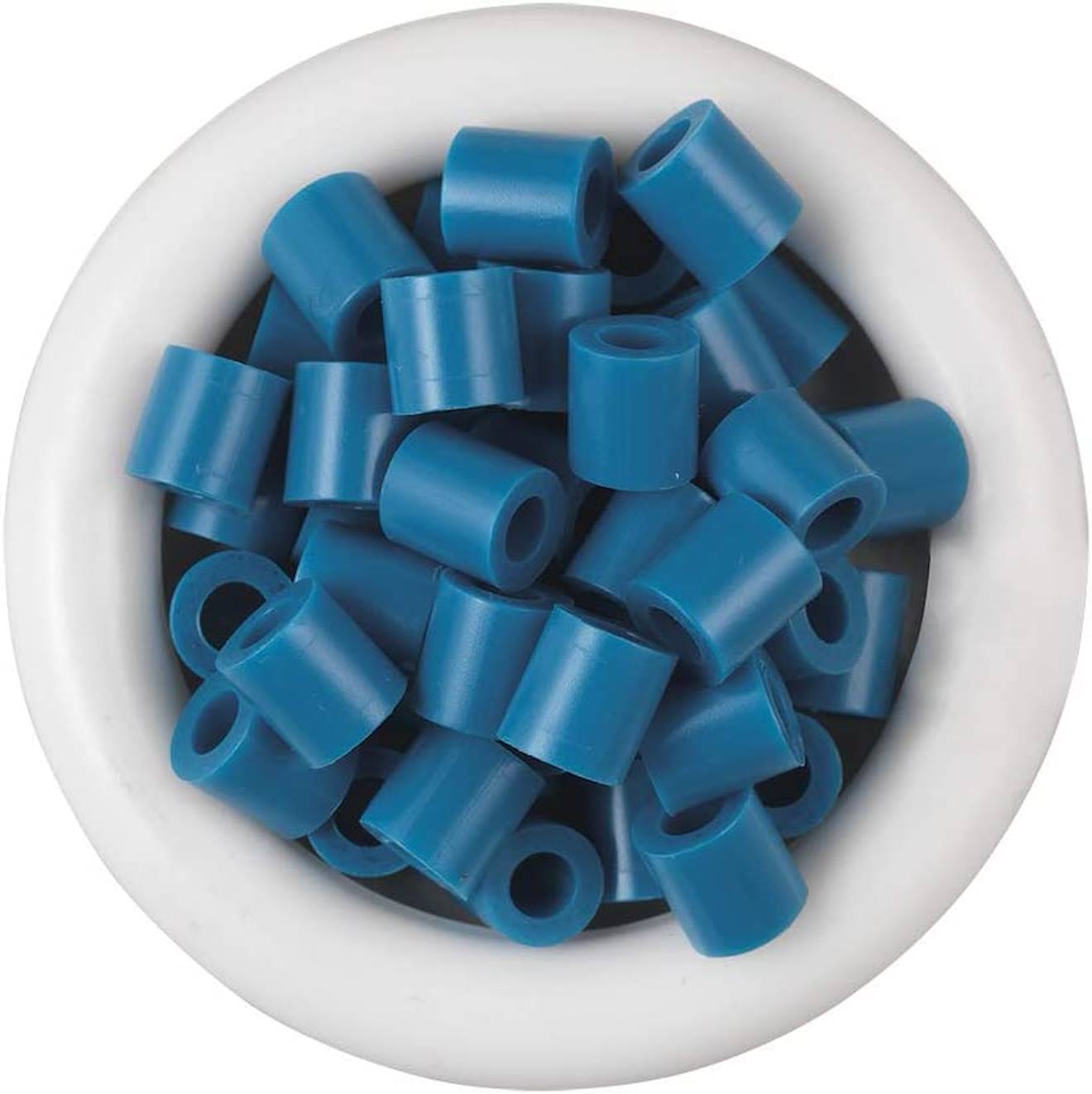 Sachet 1000 Perles Plastique Bleu Pétrole