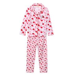 Pyjama long un zeste d'amour catimini coton élasthanne rose  - vertbaudet enfant