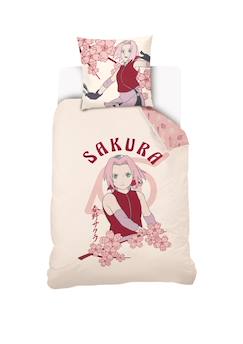 Linge de maison et décoration-Linge de lit enfant-Housse de couette naruto sakura haruno coton