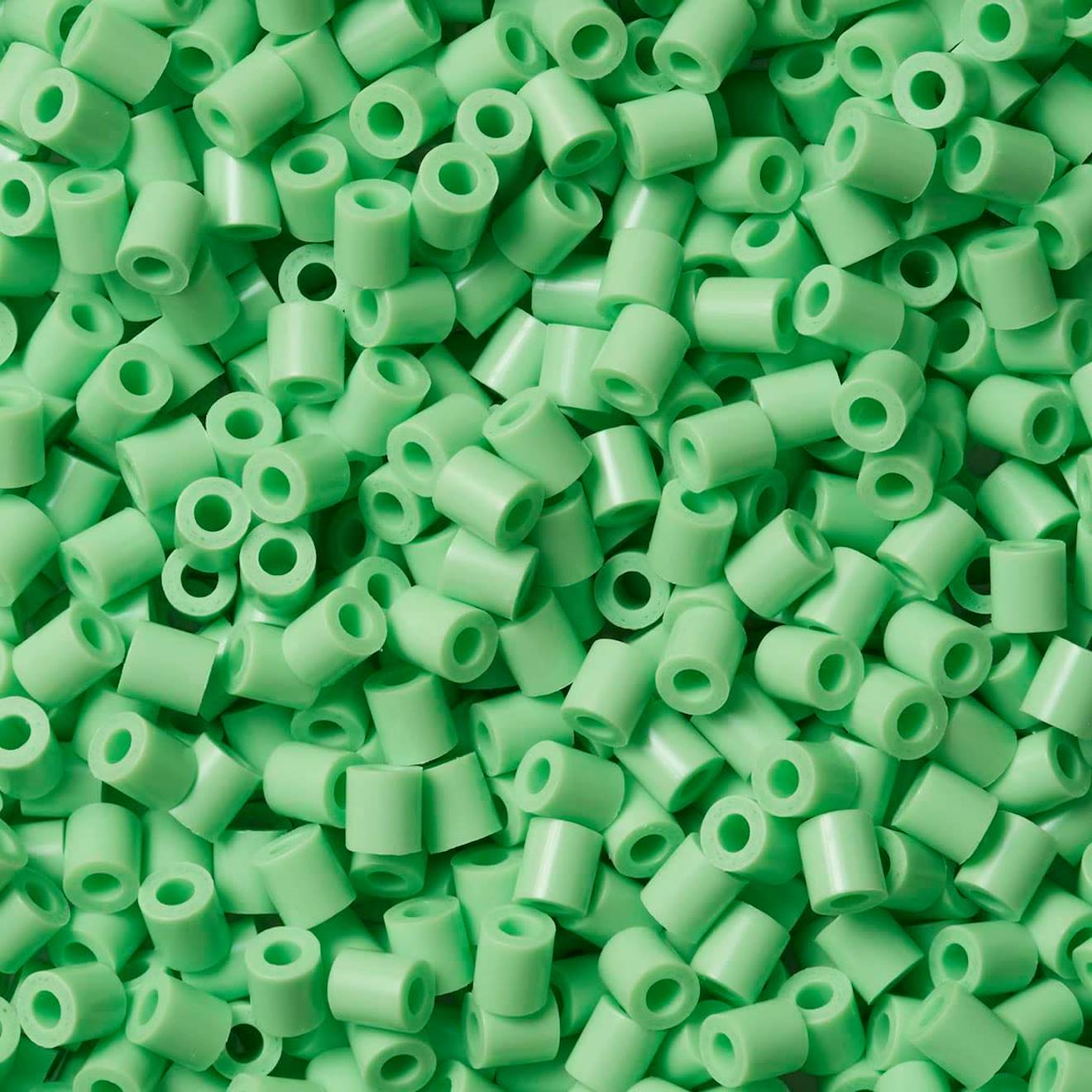 Sachet 1000 Perles Plastique Vert Pastel