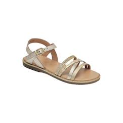 Chaussures-Sandales en cuir  à brides