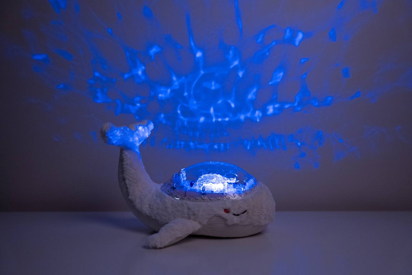 Veilleuse Tranquil Whale Rechargeable Blanc (Cloud B) - Image 1