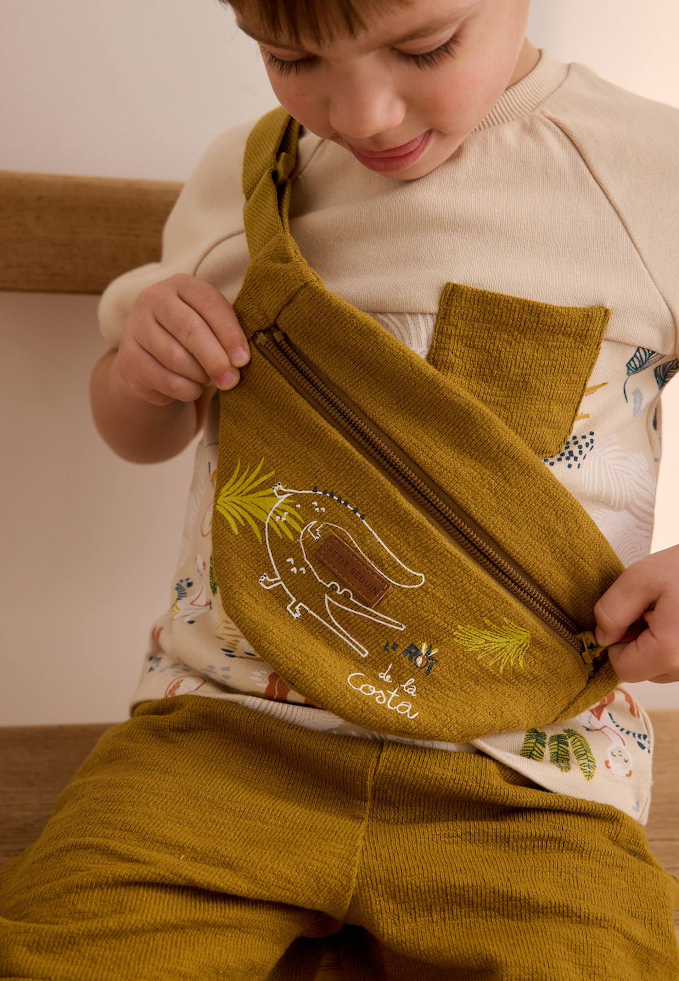 Sac Banane Enfant Costa Kaki