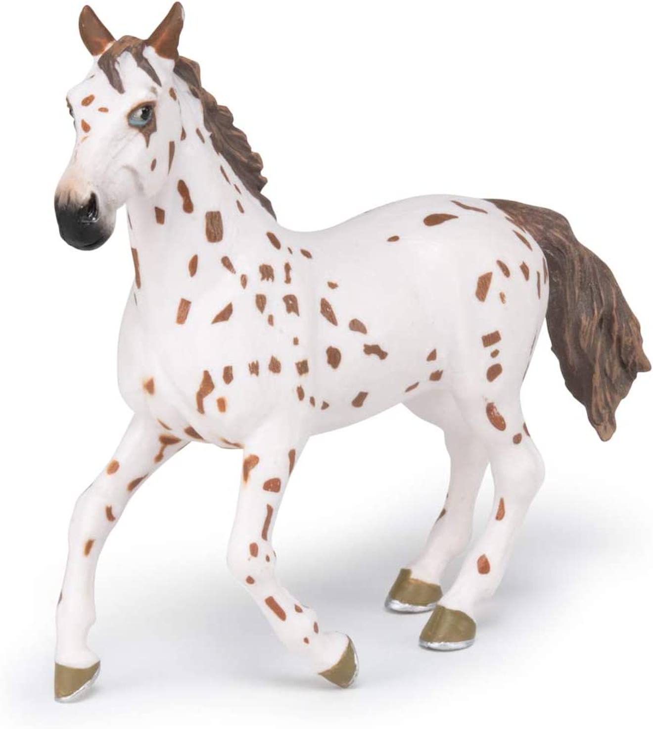 Figurine Jument Appaloosa Blanc